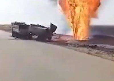 В Сирии на нефтепроводе вспыхнул пожар: фото, видео - mignews.net - Сирия