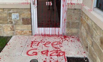 "Свобода Газе" – такая надпись появилась у офиса американского конгрессмена - mignews.net - Израиль - штат Техас - Джорджтаун