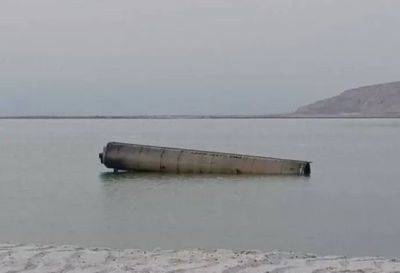 Обломки иранской баллистической ракеты обнаружили на Мертвом море - nashe.orbita.co.il - Израиль - Иран - Тегеран