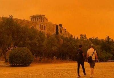 Апокалиптическая пыльная буря обрушилась на Афины - mignews.net - Греция - city New York