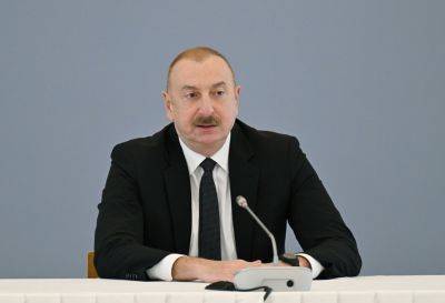 Ильхам Алиев - Президент Ильхам Алиев: Нам удалось установить хорошие, а в некоторых случаях и отличные отношения с нашими соседями - trend.az - Азербайджан - Президент