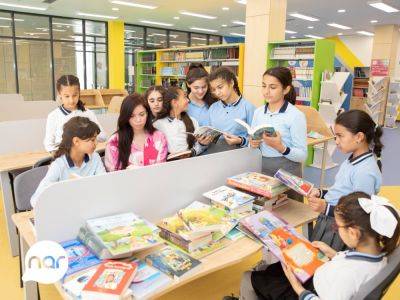 Nar подарил новые книги Физулинской школе (ФОТО) - trend.az - Азербайджан