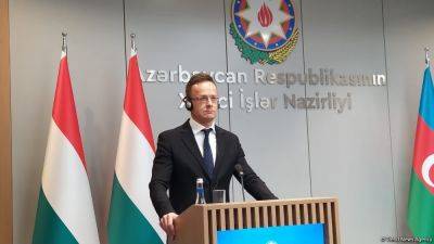 Петер Сийярто - Петер Сиярто - Глава МИД Венгрии назвал приоритетные для сотрудничества ненефтяные отрасли Азербайджана - trend.az - Азербайджан - Венгрия