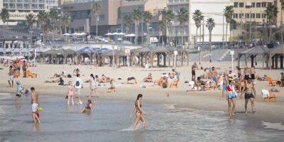 Жертвы экстремальной жары: один человек утонул, еще у нескольких тепловой удар - detaly.co.il - Израиль - Тель-Авив