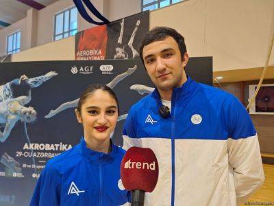 Гейдар Алиев - Разия Сеидли - Будем бороться за первое место на чемпионате мира по акробатической гимнастике – азербайджанские спортсмены - trend.az - Азербайджан - Португалия