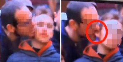 Полиция расследует видео, на котором мужчина кусает мальчика за ухо - mignews.net