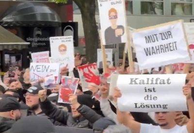 Сотни исламистов в Гамбурге требуют создать халифат - mignews.net