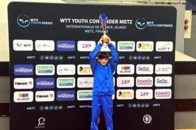Азербайджанский игрок в настольный теннис завоевал "золото" во Франции - trend.az - Франция - Азербайджан - Бельгия