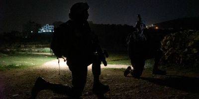 ЦАХАЛ ночью провел операцию в Самарии - detaly.co.il - Израиль