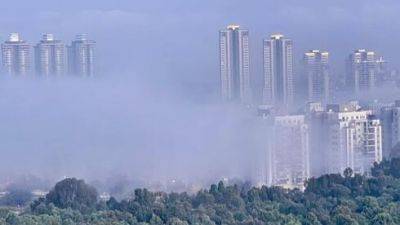 Израиль скрылся в тумане: завораживающие фото - vesty.co.il - Израиль