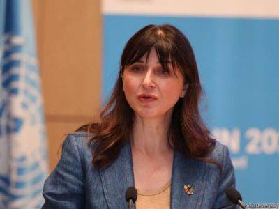 Владанка Андреева - Мы солидарны с Азербайджаном в усилиях по разминированию - резидент-координатор ООН - trend.az - Азербайджан