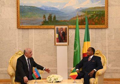 Али Асадов - Дени Сассу-Нгессо - Али Асадов встретился с Президентом Конго Дени Сассу-Нгессо - trend.az - Азербайджан - Конго - Президент