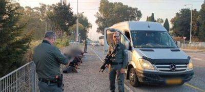 Полиция задержала 11 нелегалов из Дженина в автомобиле израильтянина - mignews.net - Израиль