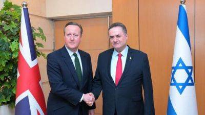 Исраэлю Кац - Дэвид Кэмерон - Великобритания отказалась от эмбарго в отношении Израиля, требует гумпомощь для Газы - vesty.co.il - Израиль - Лондон - Англия