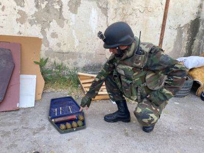 В Сумгайыте обнаружены и изъяты боеприпасы (ВИДЕО) - trend.az - Азербайджан - Сумгайыт