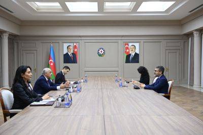Али Асадов - Сабина Алиева - Али Асадов провел обсуждения с главой турецкого Института по правам человека и равенству - trend.az - Турция - Азербайджан