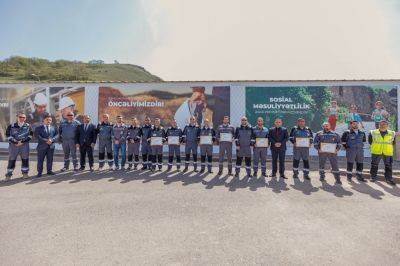 На Човдарском интегрированном региональном участке по переработке отметили Всемирный день охраны труда (ФОТО) - trend.az - Азербайджан - район Дашкесанский