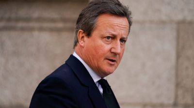 Дэвид Кэмерон - Британия не прекратит экспорт оружия в Израиль из-за операции в Рафахе – Кэмерон - ru.slovoidilo.ua - Израиль - Сша - Украина - Англия - Хамас