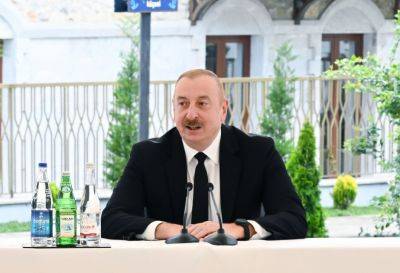Ильхам Алиев - Президент Ильхам Алиев: Возвращение оккупированных земель Газаха, проведение делимитации, демаркации на наших условиях – это наша очередная победа - trend.az - Армения - Азербайджан - Президент
