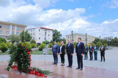 Гейдар Алиев - AcсessBank, при поддержке Министерства экономики Нахчыванской АР и EBRD, организовал конференцию, посвященную поддержке предпринимателей в Нахчыване (ФОТО) - trend.az - Азербайджан - республика Нахчыванская