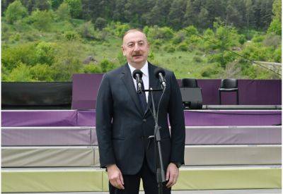 Ильхам Алиев - Президент Ильхам Алиев: Шуша – символ героизма, победы и мира - trend.az - Шуша - Президент