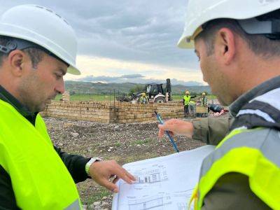 В двух селах Губадлинского района начались строительные работы (ФОТО) - trend.az - Азербайджан - район Губадлинский