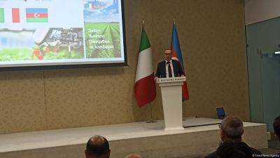 Опыт Италии важен для использования современного оборудования азербайджанскими компаниями - AZPROMO - trend.az - Италия - Азербайджан