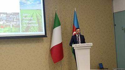 Италия готова содействовать развитию агросектора в Азербайджане - Риккардо Чурси - trend.az - Италия - Азербайджан