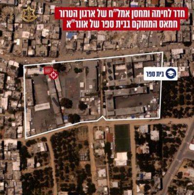 ЦАХАЛ: ВВС нанесли удар по пункту ХАМАС в школе UNRWA в центре Газы - mignews.net - Израиль - Хамас