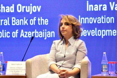 Инара Велиева - В Азербайджане стартапам оказывается поддержка для выхода на международные рынки - председатель агентства - trend.az - Азербайджан