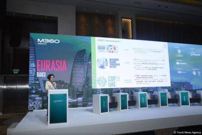 Владанка Андреева - В Баку проходит второй день международной конференции M360 Eurasia 2024 (ФОТО) - trend.az - Азербайджан
