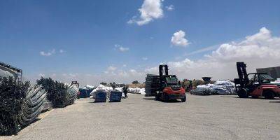 Через Самарию в Газу: для увеличения помощи грузовики теперь проверяют на Западном берегу - detaly.co.il - Иордания - Рафиаха