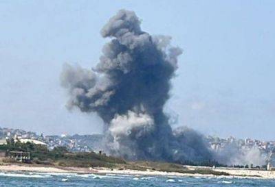 Израиль нанес удар по объекту "Хезболлы" на побережье Ливана - mignews.net - Израиль - Ливан