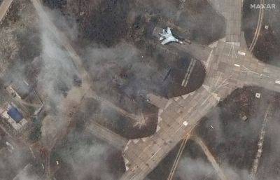 Удар предположительно ATACMS по Бельбеку: вид из космоса - mignews.net - республика Крым