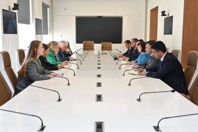 Сахиба Гафарова - Сахиба Гафарова встретилась с генеральным директором отделения ООН в Женеве (ФОТО) - trend.az - Азербайджан - Женева