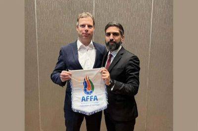 Ровшан Наджаф - Ровшан Наджаф встретился с генсеком Австрийской футбольной ассоциации - trend.az - Австрия - Президент