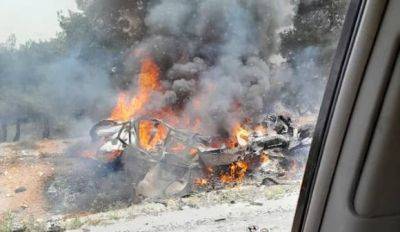 Ливанские СМИ: Израиль нанес удар по автомобилю вблизи сирийской границы - mignews.net - Израиль