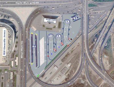 В Баку рядом со ст. метро "Кероглу" создается центр транспортного обмена (ФОТО) - trend.az - Баку