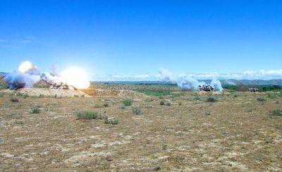 В Азербайджане завершились тактические учения с боевой стрельбой с участием артиллерийских подразделений (ВИДЕО) - trend.az - Азербайджан
