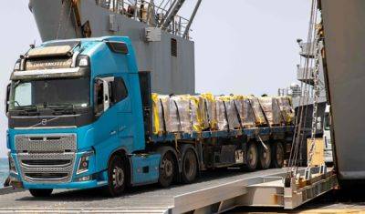 CENTCOM: в Газу через новый пирс доставлено более 569 тонн гумпомощи - mignews.net - Сша - Евросоюз - Англия - Эмираты