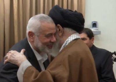 Аля Хаменеи - Эбрагима Раиси - Исмаил Ханией - Ismail Haniyeh - Хания встретился с верховным лидером Ирана Хаменеи в Тегеране - mignews.net - Палестина - Иран - Тегеран - Президент - Хамас