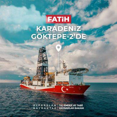 Турция начала бурение новой скважины на шельфе Черного моря - Альпарслан Байрактар - trend.az - Турция