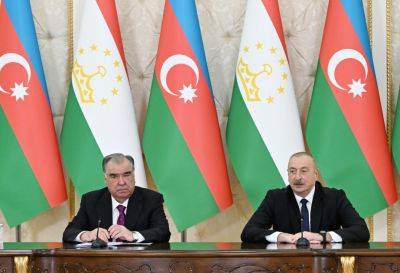 Ильхам Алиев - Президент Ильхам Алиев: Сегодня межгосударственные отношения между Азербайджаном и Таджикистаном вышли на самый высокий уровень (Полный текст заявления главы государства) - trend.az - Азербайджан - Таджикистан - Президент