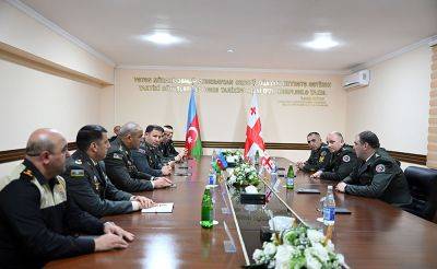 Гейдар Алиев - Делегация департамента военной полиции Грузии посетила с визитом Азербайджан (ФОТО) - trend.az - Азербайджан - Грузия
