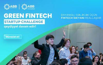 Прием заявок на "Green Fintech Startup Challenge" продолжается! - trend.az