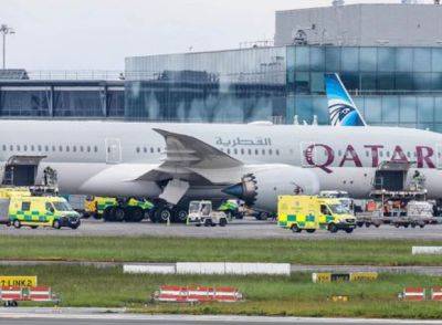 Двенадцать человек с рейса Qatar Airways получили ранения из-за турбулентности - mignews.net - Катар - Турция - Дублин - Доха
