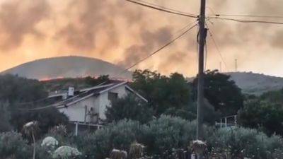 Сильный пожар в Дишон после ракетного обстрела из Ливана - mignews.net - Ливан