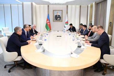 Ровшан Наджаф - Обсуждены возможности расширения сотрудничества между SOCAR и AD Ports Group (ФОТО) - trend.az - Азербайджан - Президент