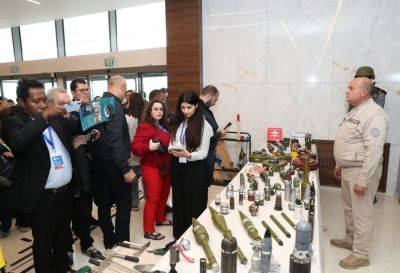 Эльман Абдуллаев - В Агдаме проходит специальная сессия на тему "Влияние мин и неразорвавшихся боеприпасов на культурную собственность" - trend.az - Азербайджан - Агдам