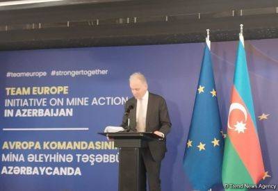 ЕС направит Азербайджану дополнительное финансирование для разминирования - Герт Ян Копман - trend.az - Евросоюз - Азербайджан - Президент